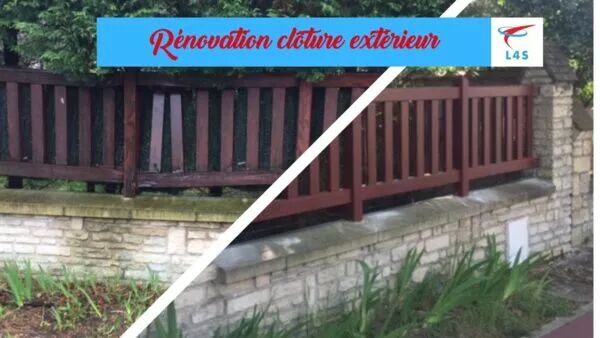 Rénovation d'une clôture